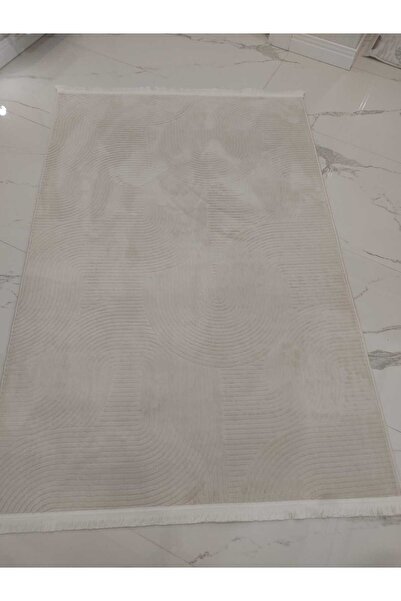 Merinos Marka Kaymaz Taban Oda Salon Koridor Mutfak Halı Yolluk Krem