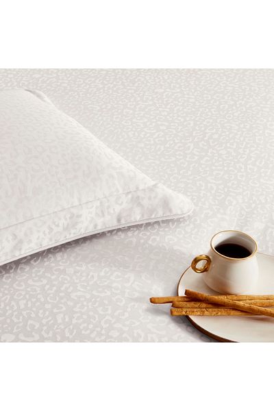 Taç Комплект двоен юрган Leo Jacquard, екрю
