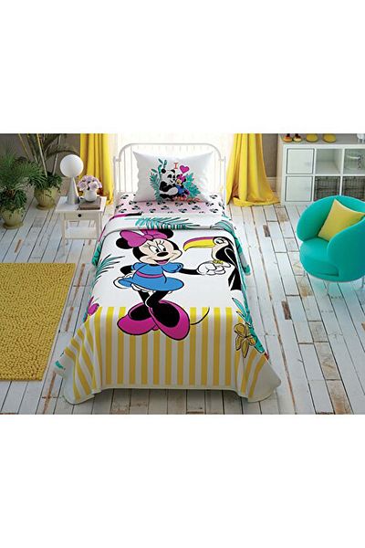 Taç Σετ Πικέ με άδεια Disney Minnie Tropicool Cotton