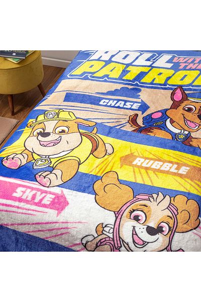 Taç Paw Patrol Licensed Blanket Team