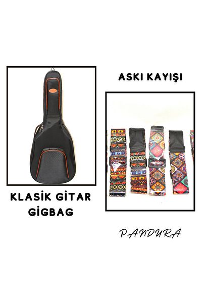 PANDURA MÜZİK CLASSIC GUITAR gigbag AND STRAP SET