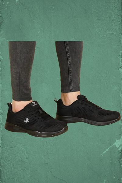 lumberjack Black-White Women's/Men's Unisex Daily Comfort Sneakers