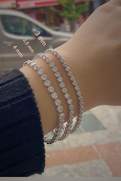 Erer Gümüş Gümüş sıvama su yolu bileklik dy121212333