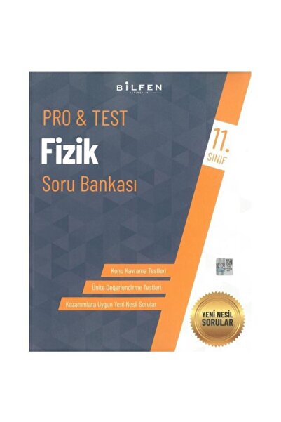 Bilfen Yayınları 11. Sınıf Pro&test Fizik Soru Bankası Yni