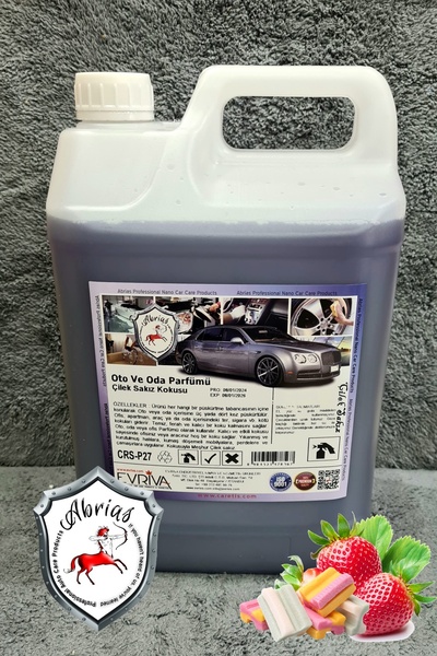 Abrias Oto Parfümü Çilek Sakız Kokusu 5lt
