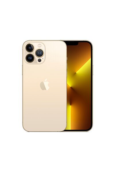 Apple Yenilenmiş iPhone 13 Pro Max 128 GB Altın Cep Telefonu (12 Ay Garantili) - A Kalite