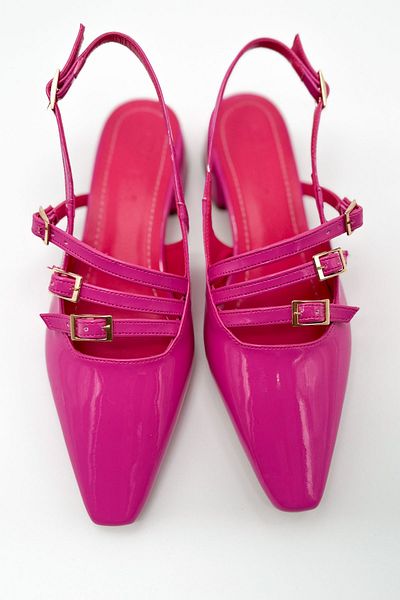 Shoebutik Tocuri înalte de damă din piele lacuită Jenny Fuchsia