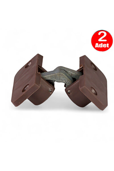 ALETÇANTAM Büyük Kırma Menteşe Kahve Katlanır Masa Menteşesi -2 Adet