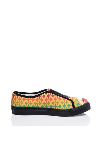 Cotto Shoes Λινό Γυναικείο Sneaker