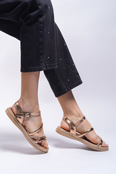 Riccon Thalnora Women's Sandals0012102 Rose Metallic