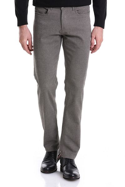 Hatemoğlu Βαμβακερό τζιν παντελόνι Mink Regular Fit Straight 5 τσέπης