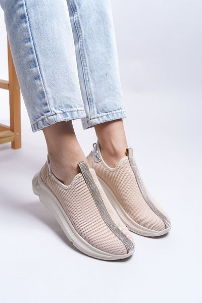 Riccon Tenis de damă Ezznitas 0012441   Bej
