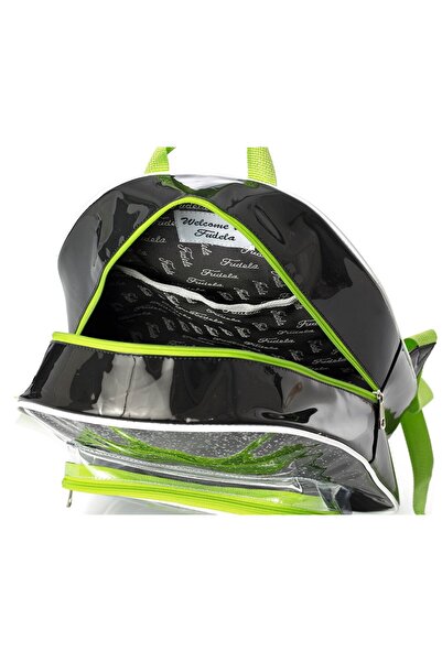 Fudela Nueva Чорний - Зелений рюкзак