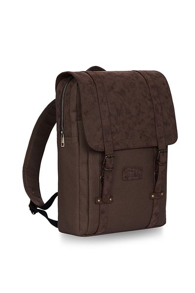Fudela Nyp Brown Backpack