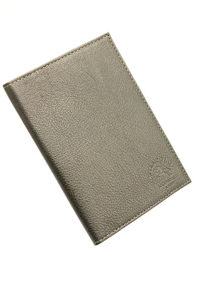 willpolo Green Genuine Leather Passport Case