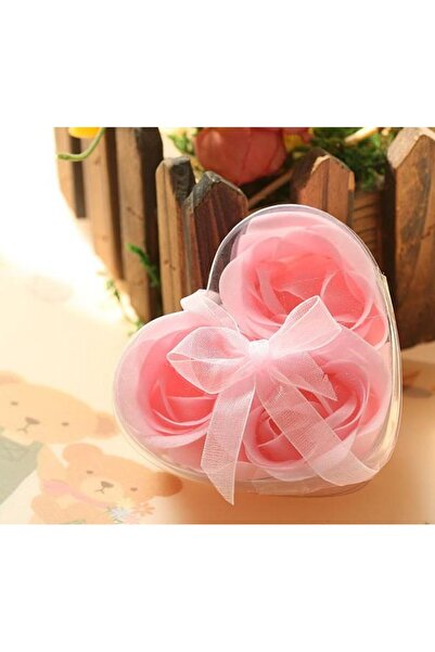 rennway Rose Shaped Soap with Heart Box - Mini