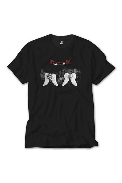 Z zepplin Μαύρο T-Shirt Depeche Mode Memento Mori