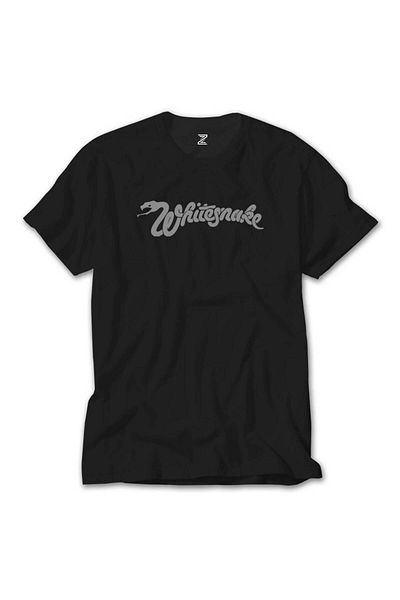 Z zepplin Μαύρο T-Shirt με λογότυπο Whitesnake