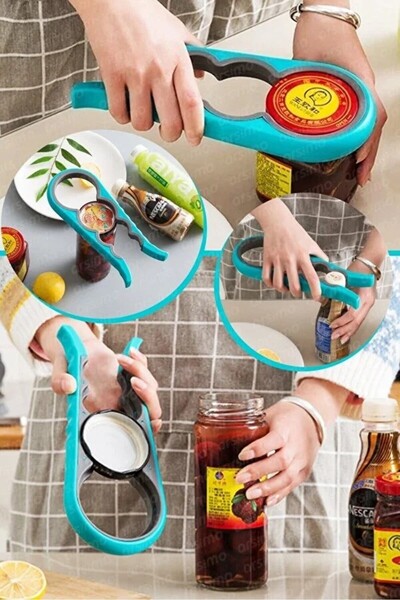 Harvey 4 Sizes - 4 Nodes Canned Jar Bottle Opener and Lid Set