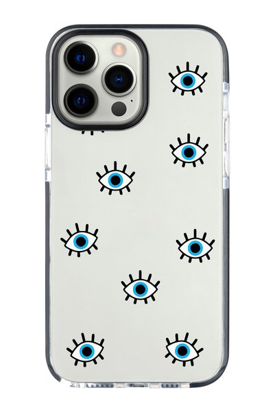 shoptocase حافظة هاتف متوافقة مع هاتف Iphone 15 PRO Ultra Protection Blue Eye...