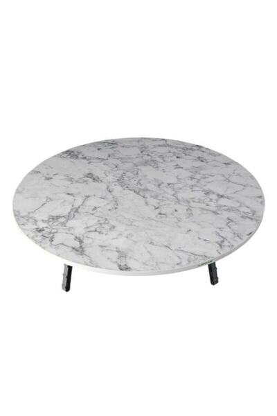 yılmaz ahşap Katlanabilir Ayaklı Ahşap Yer Sofrası Granit Desenli 58 Cm