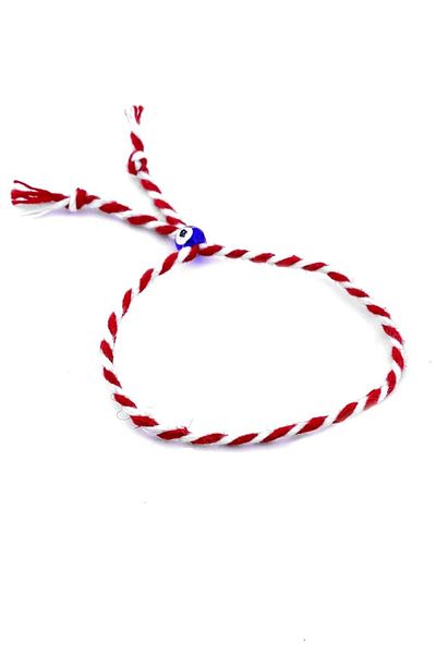 Pearly Handmade 10 قطع سوار Marteniçka Marteniçka الحظ، الصديق، سوار الربيع الحب