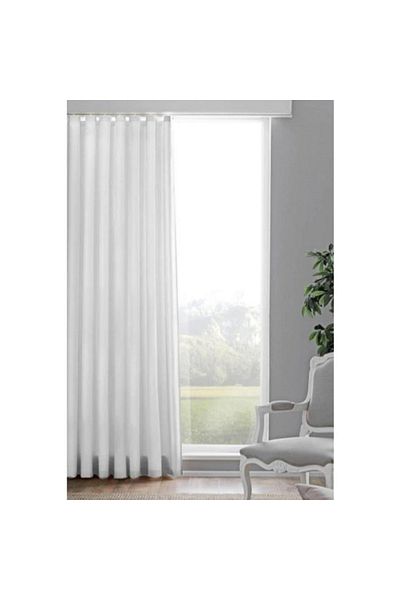 BD beyaz dokuma Satin White Sunshade 1stQuality Curtain