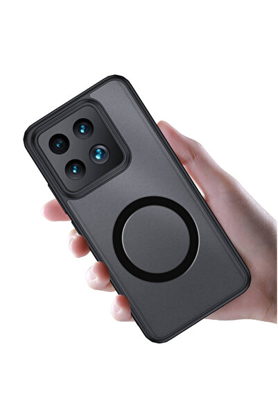Rivor Xiaomi Mi 14 Uyumlu Kılıf Kamera Çıkıntı Magsafe Şarj Destekli Renksiz ...