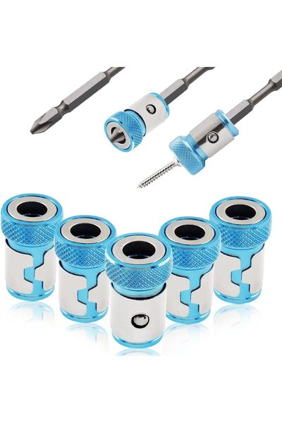 Depolife Manyetik mıknatıslama halkası 5 adet Manyetik Vida Tutucu 1/4 ph pz ...