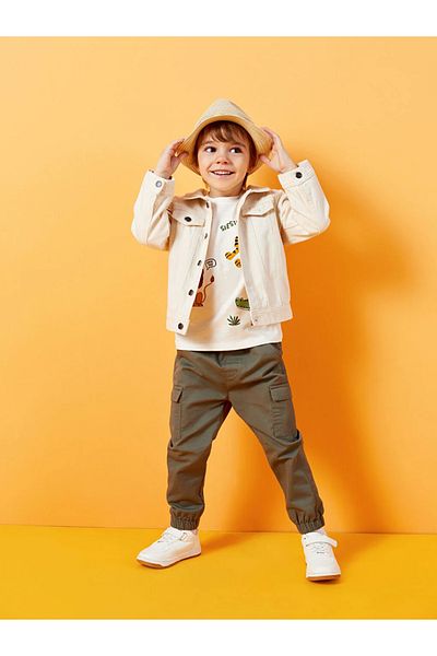 LC Waikiki LCW Baby - Basic Elastic Jogger Pants for Baby Boy