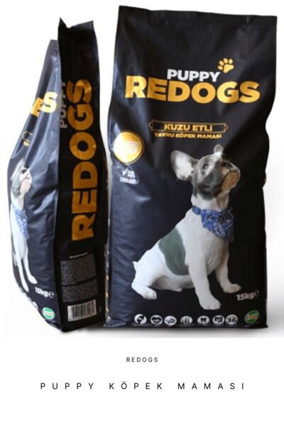 Puppy Redogs Redogs Kuzu Etli Yavru Köpek Maması 15 Kg
