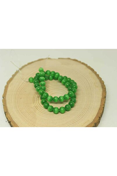 Yasamtohumu Četvrtina niza (9 cm duga!) mačka Oči kamen četvrtina niza 8mm (2...