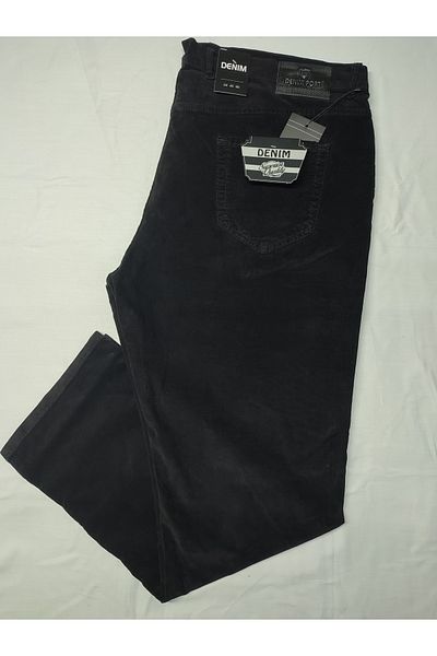 Denim Pantaloni pentru bărbați de mărime mare - 5 buzunare 501 negru
