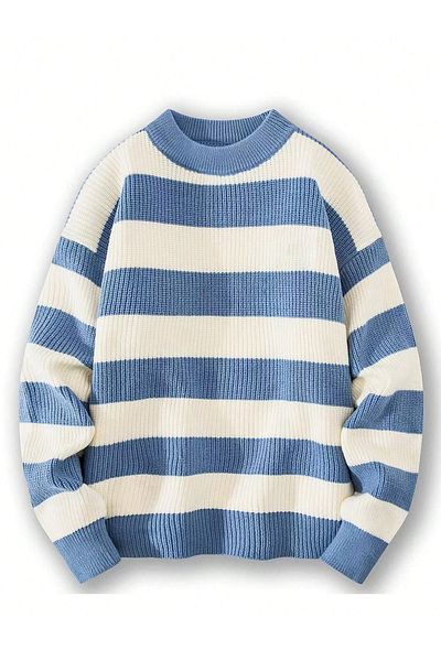 viperkombin Pulover de tricotaj cu model cu gât crew