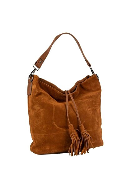 Moderna HAKİKİ SÜET DERİ ÇANTA-TABA