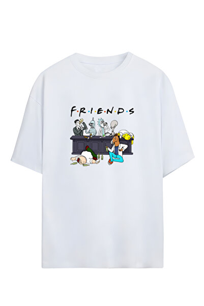 Adrift Μπλουζάκι FRIENDS Designed Unisex Oversize