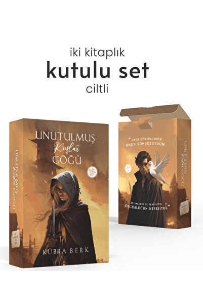Ephesus Yayınları Unutulmuş Kuşlar Göğü İki Kitaplık Set / K. Kübra Berk / Ep...