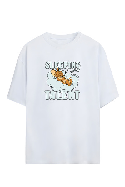 Adrift تي شيرت جيري - النوم هو ماي تالنت للجنسين مقاس كبير