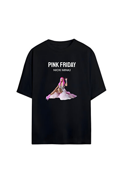 Adrift تي شيرت Nicki Minaj - Pink Friday للجنسين مقاس كبير