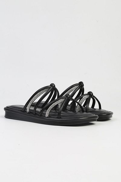 Pierre Cardin ® |   PC-5106-3891 Μαύρες-Γυναικείες Παντόφλες