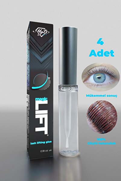 Magic Lash 4 Kutu Güçlü Kirpik Lifting Yapıştırıcı Magic Lift