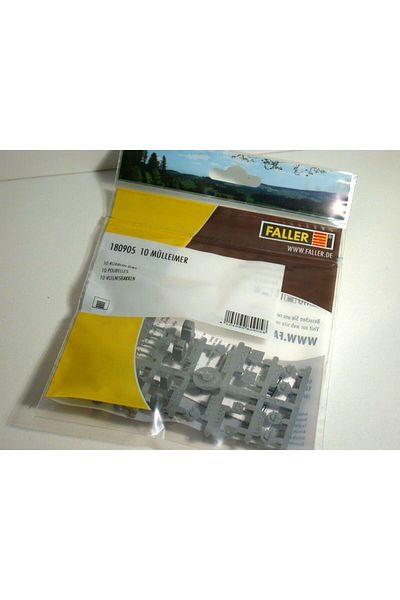 Faller 1:87 Ho Model Garbage Can -180905 -miniature