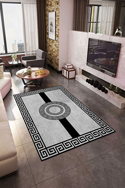 Digital Printing Washable Anti-Slip Base Decorative Living Room Kitchen Rug Runner