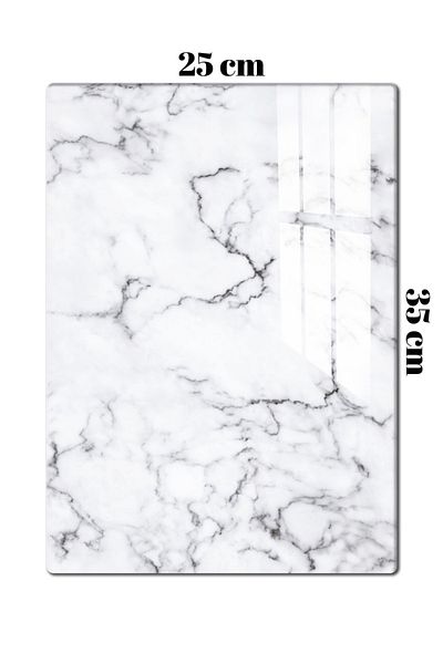 Comprox Tempered 2-Piece 25x35 and 20x30 Glass Cutting Board - Aesthetic, Durable and Multifunctional