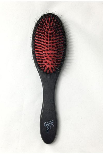 PRODİVA Prodiva Welding Hair Brush – for Wet and Dry Hair - Black