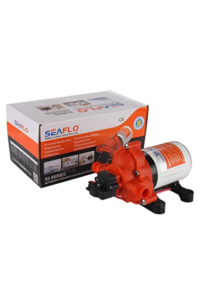 Seaflo Sfdp2-030-045-33 Karavan, Tekne Hidroforu 24 Volt 11.3 Lt/dak 45 Psi 3...