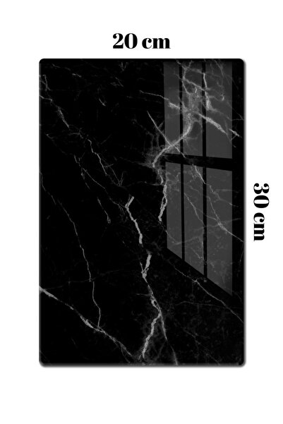 Comprox 2 Pieces 20x30 and 25x35 Tempered Glass Cutting Board - Aesthetic, Durable and Multifunctional