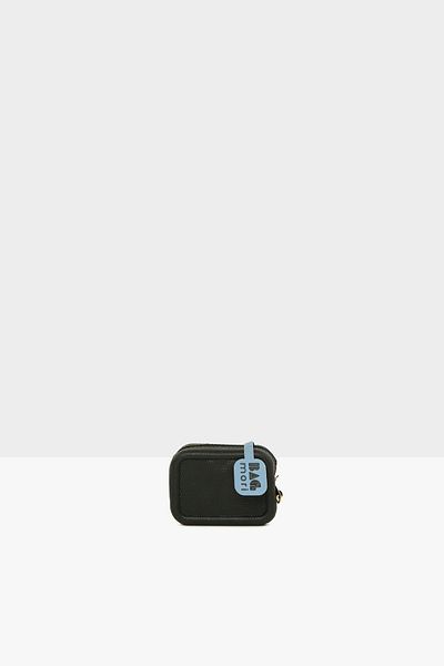 Bagmori Black Women's Scented Small Square Silicone Bag M000008419
