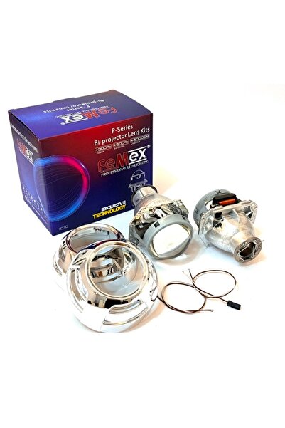FEMEX Bi-Xenon Far İçi Hella Mercek 3,0 Inc Far Merceği H7 Led Xenon Uyumlu