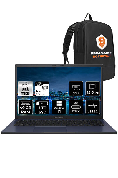 ASUS ExperBook B1500CEAE i5 1135G7 40GB RAM 1TB SSD 15.6'' FHD W11HOME BQ4167...